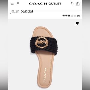 Coach Jolie Sandals sz 10